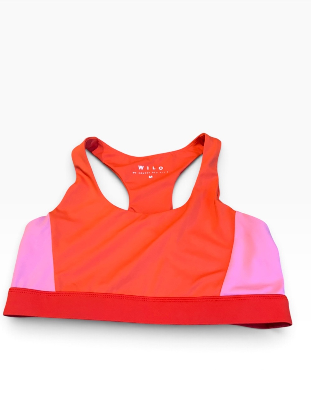 WILO colorblock sports bra